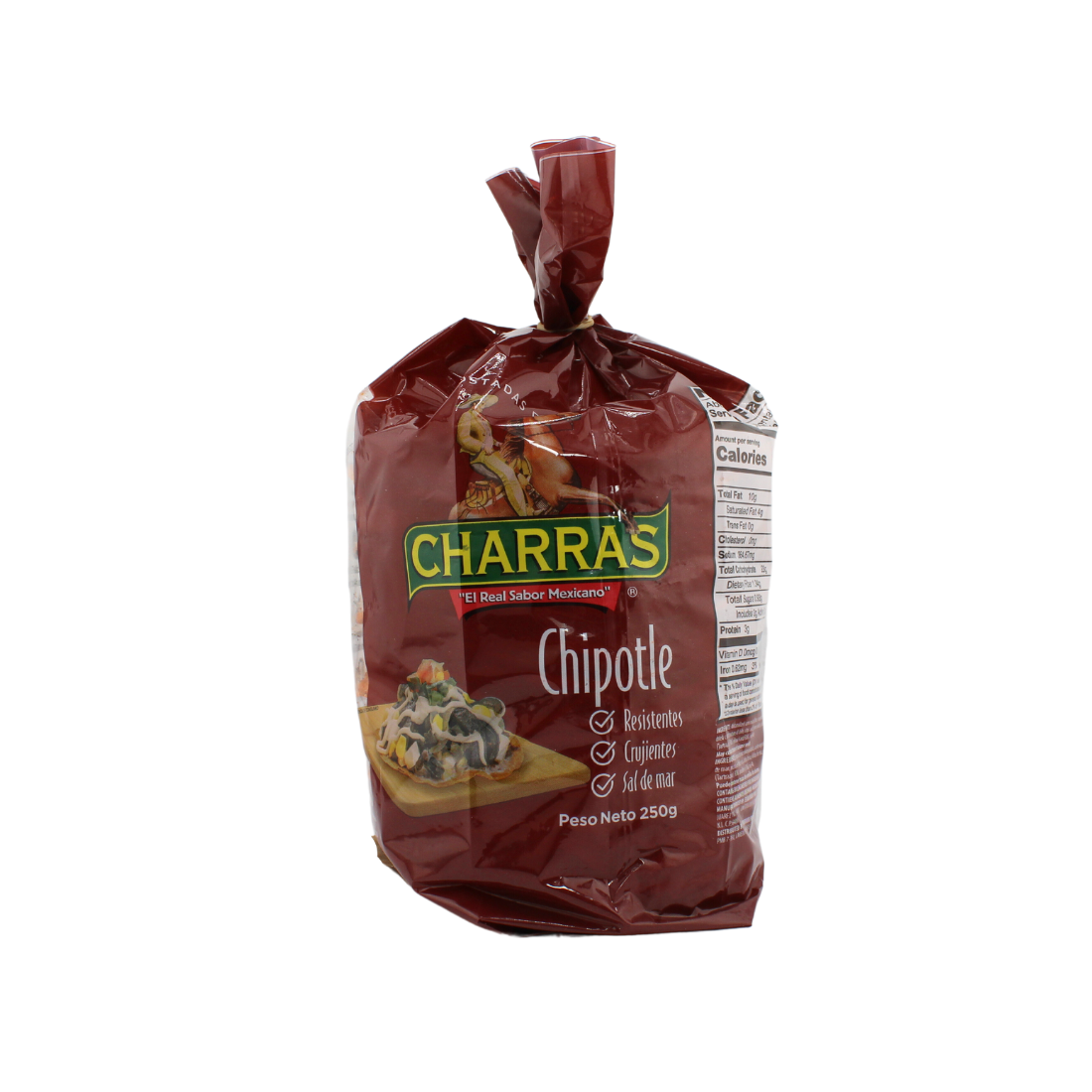 Tostada Charras Chipotle NEW PRESENTATION 8PK