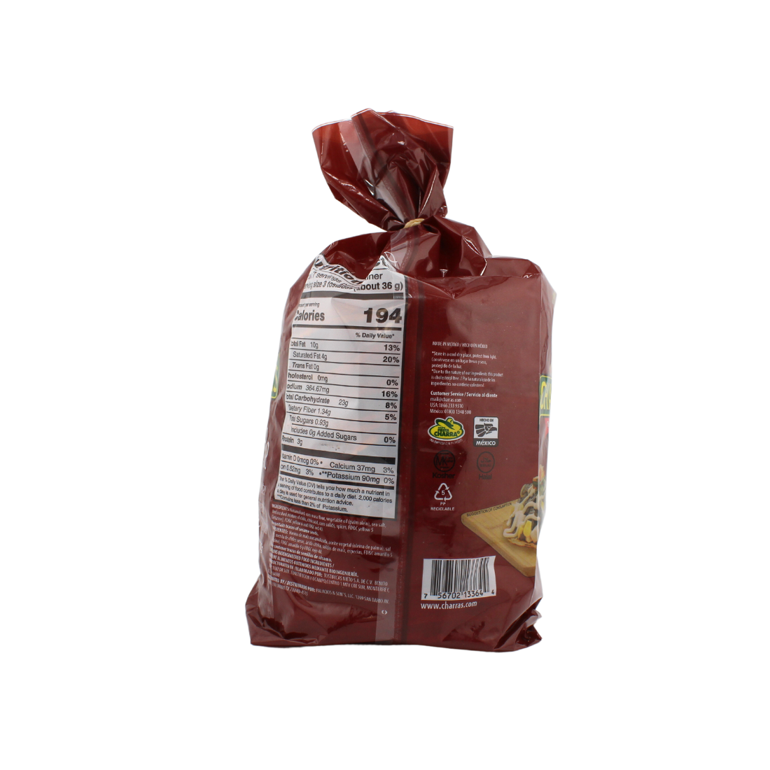 Tostada Charras Chipotle NEW PRESENTATION 8PK