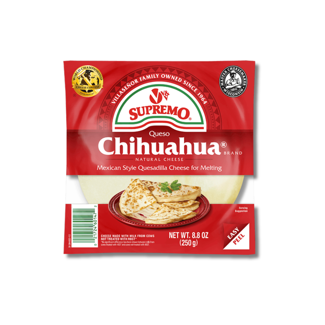 Supremo Queso Chihuahua Block | 5.6 lbs