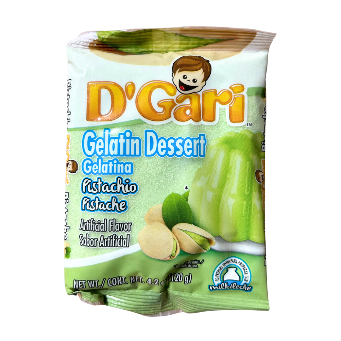 D'Gari Pistachio Gelatin | 24 Pack