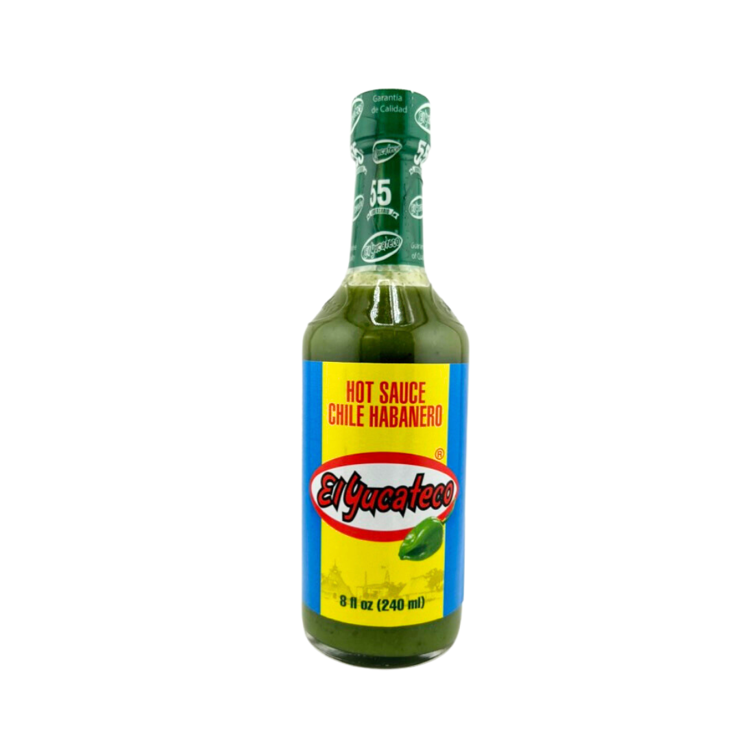 Yucateco Green Habanero Sauce 8oz | 12 pack