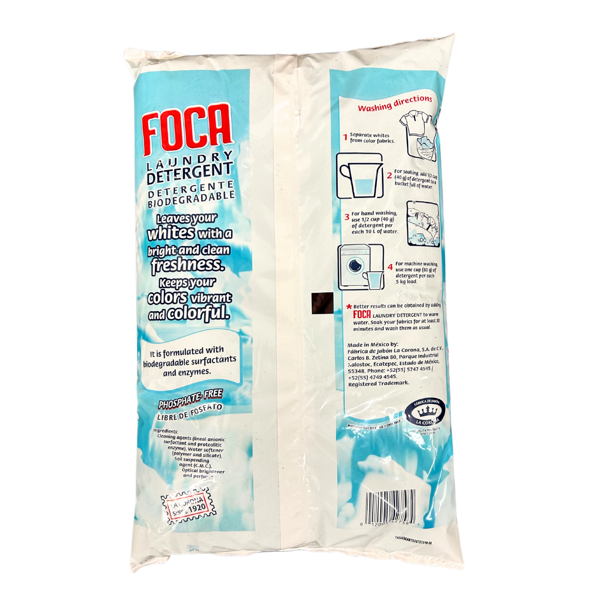 Foca Laundry Detergent Phosphate-Free 2lb