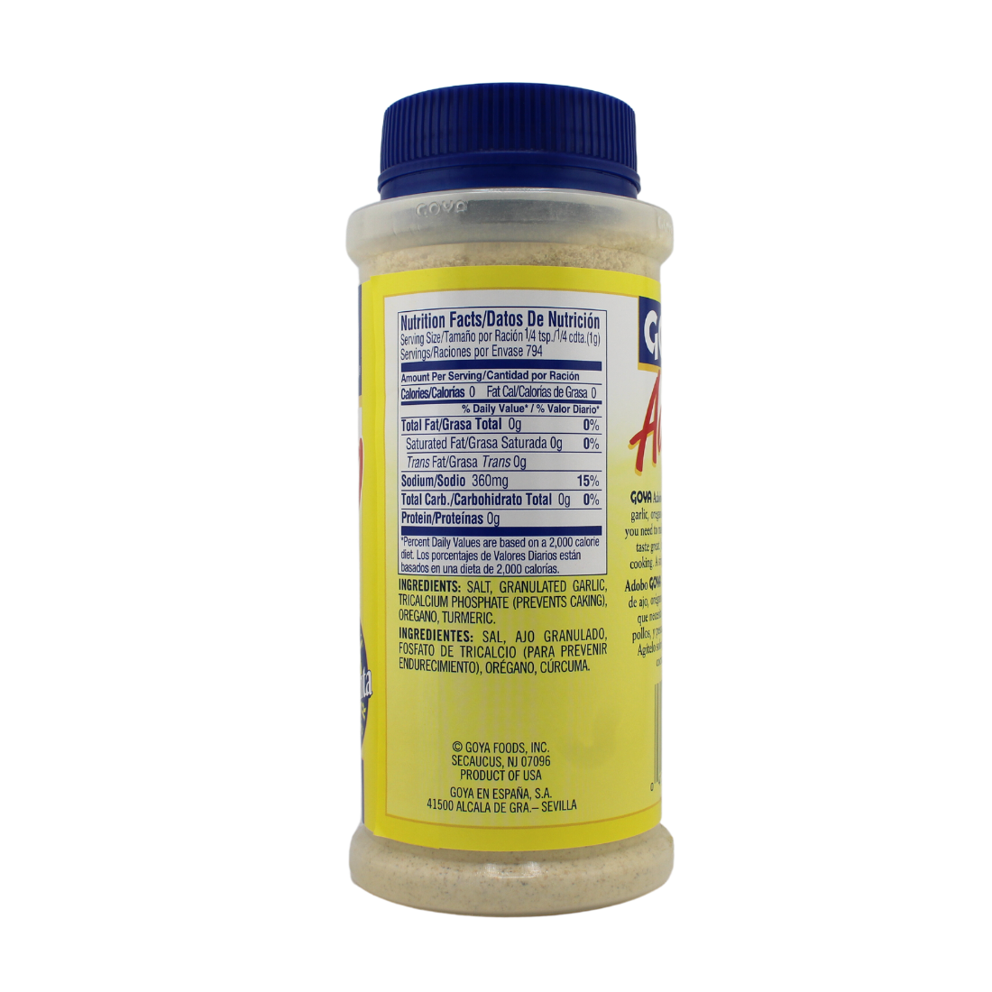 Goya Adobo without Pepper 28oz