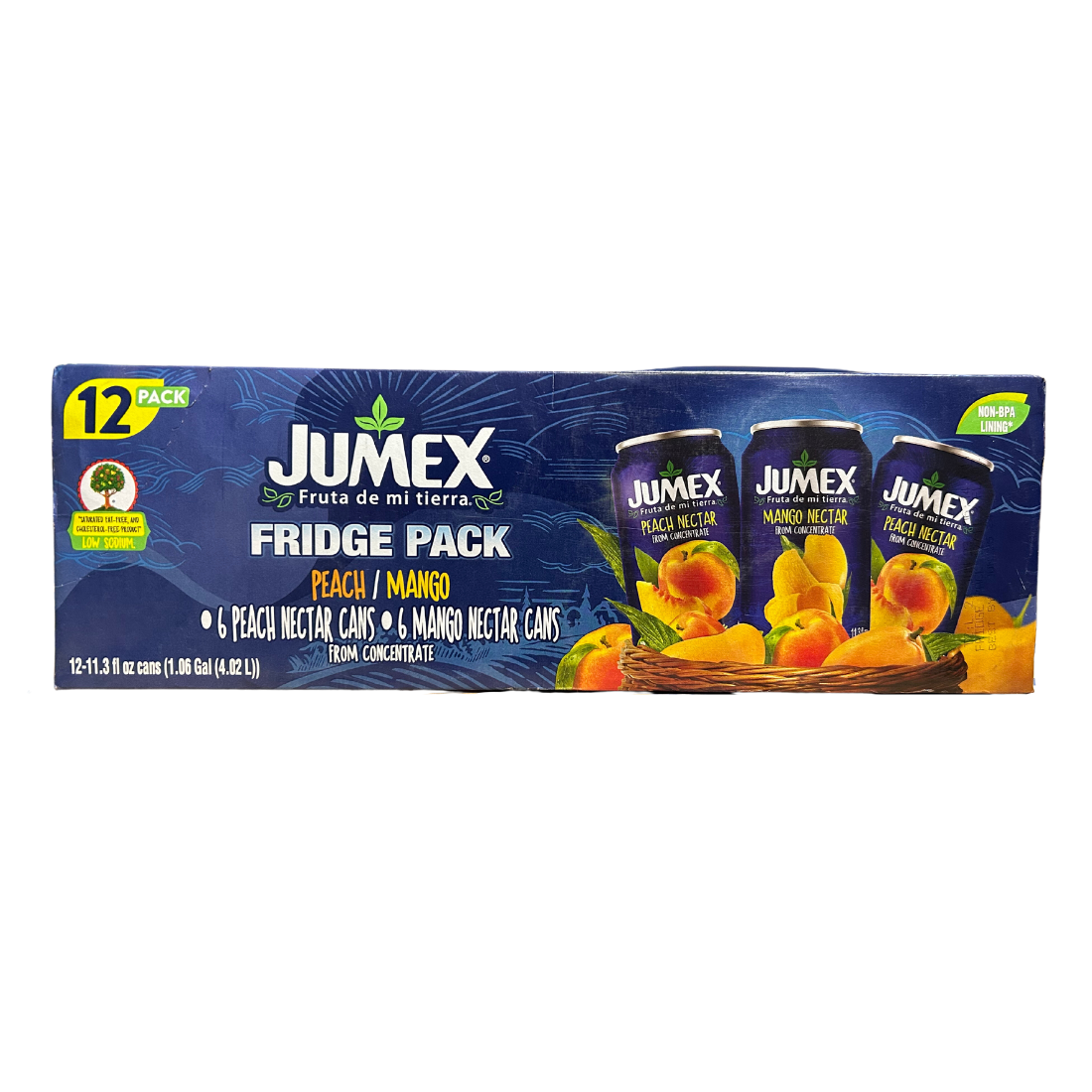 Jumex Mango/Peach Fridge Pack Nectar 11.3oz | 12 Pack