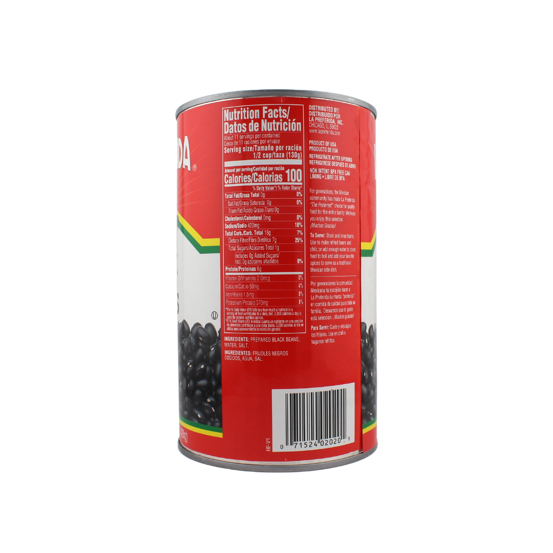 LP Black Beans 50oz | 12 Pack