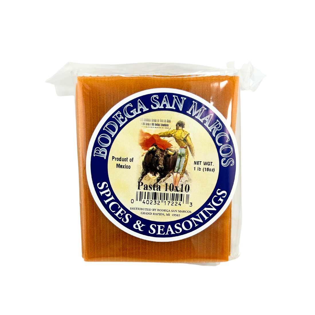 Bodega San Marcos Pasta 10x10 16oz