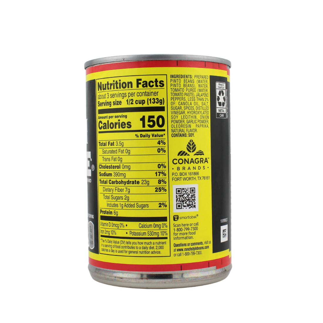 Ranch Style Beans w /Jalapeño 15oz | 12 Pack