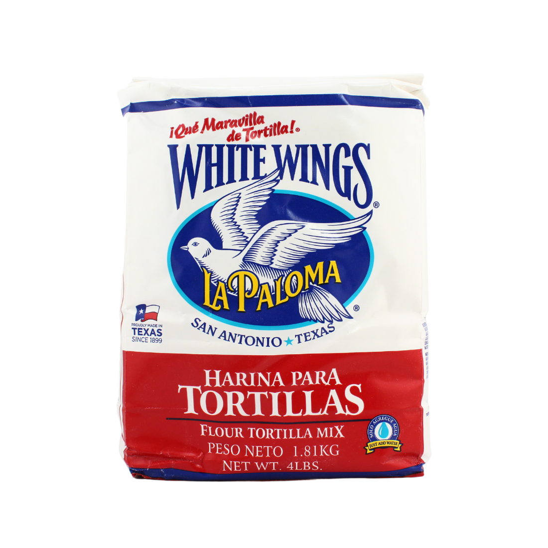 White Wing Flour Tortilla Mix 4 lb | 6 Pack