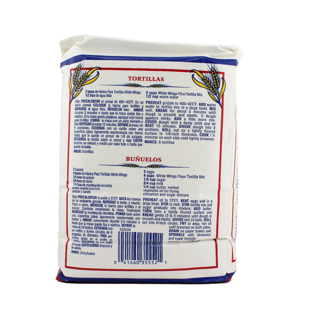 White Wing Flour Tortilla Mix 4 lb | 6 Pack
