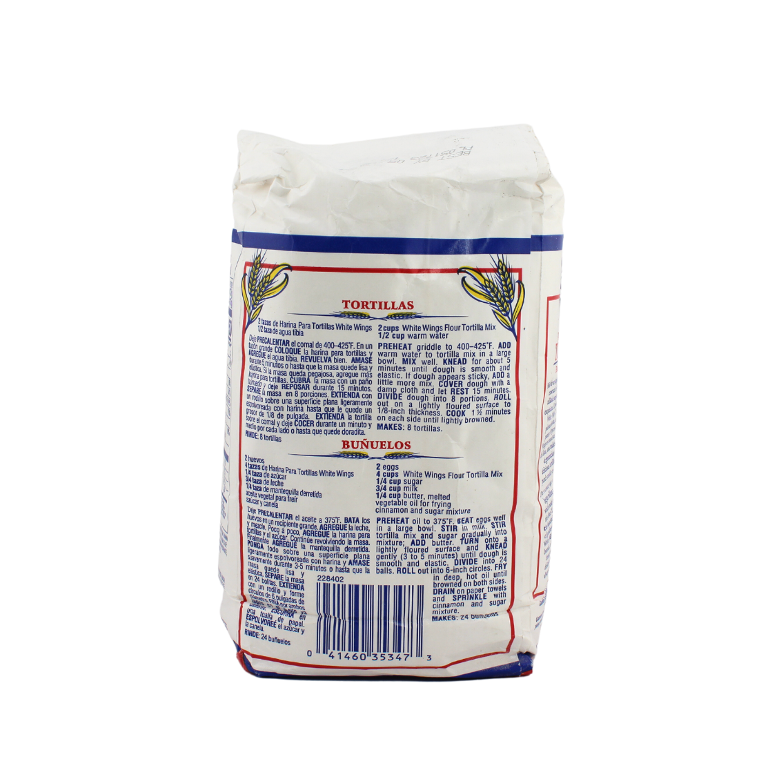 White Wing Flour Tortilla Mix 2 lb | 12 Pack