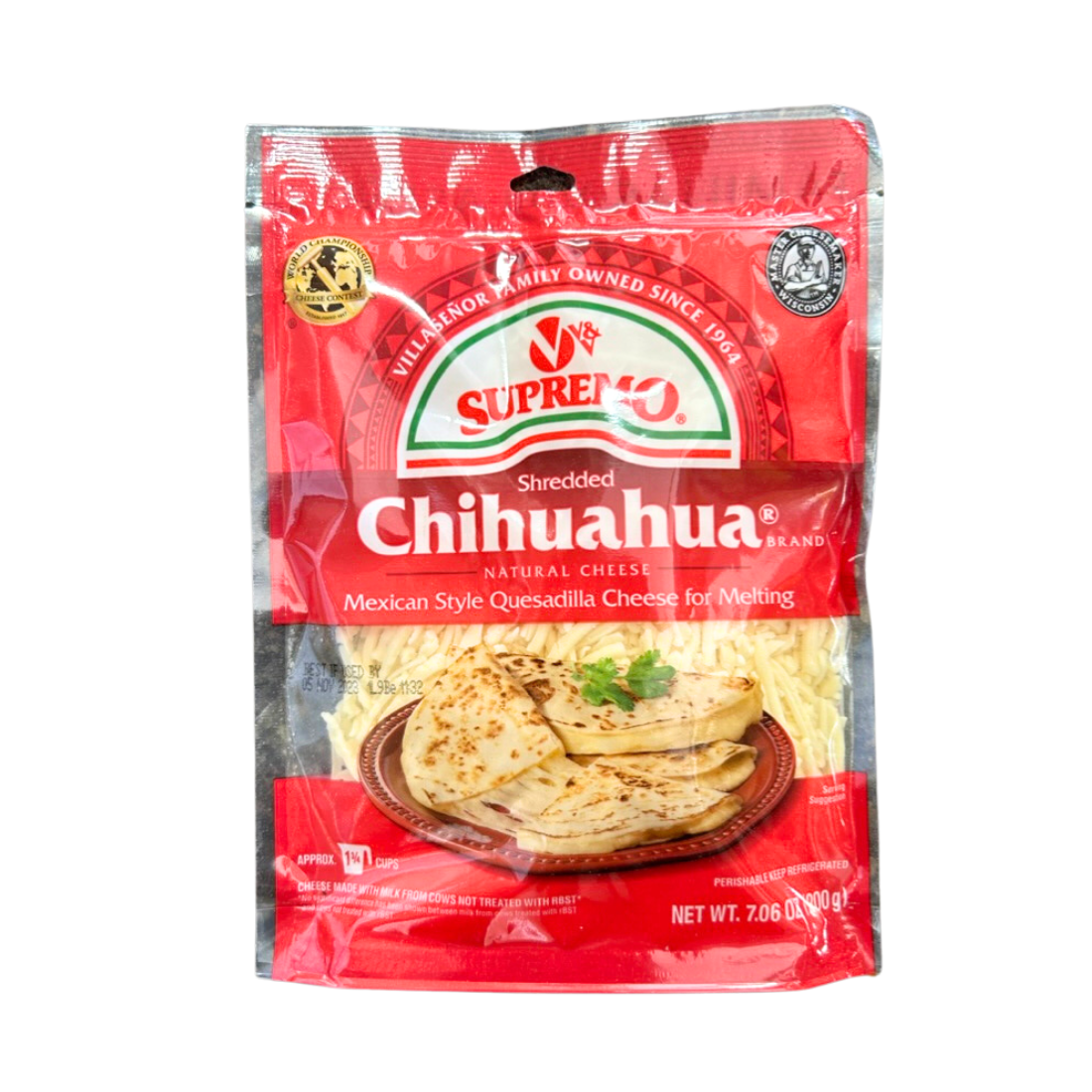 Supremo Queso Chihuahua Shredded 7.06oz