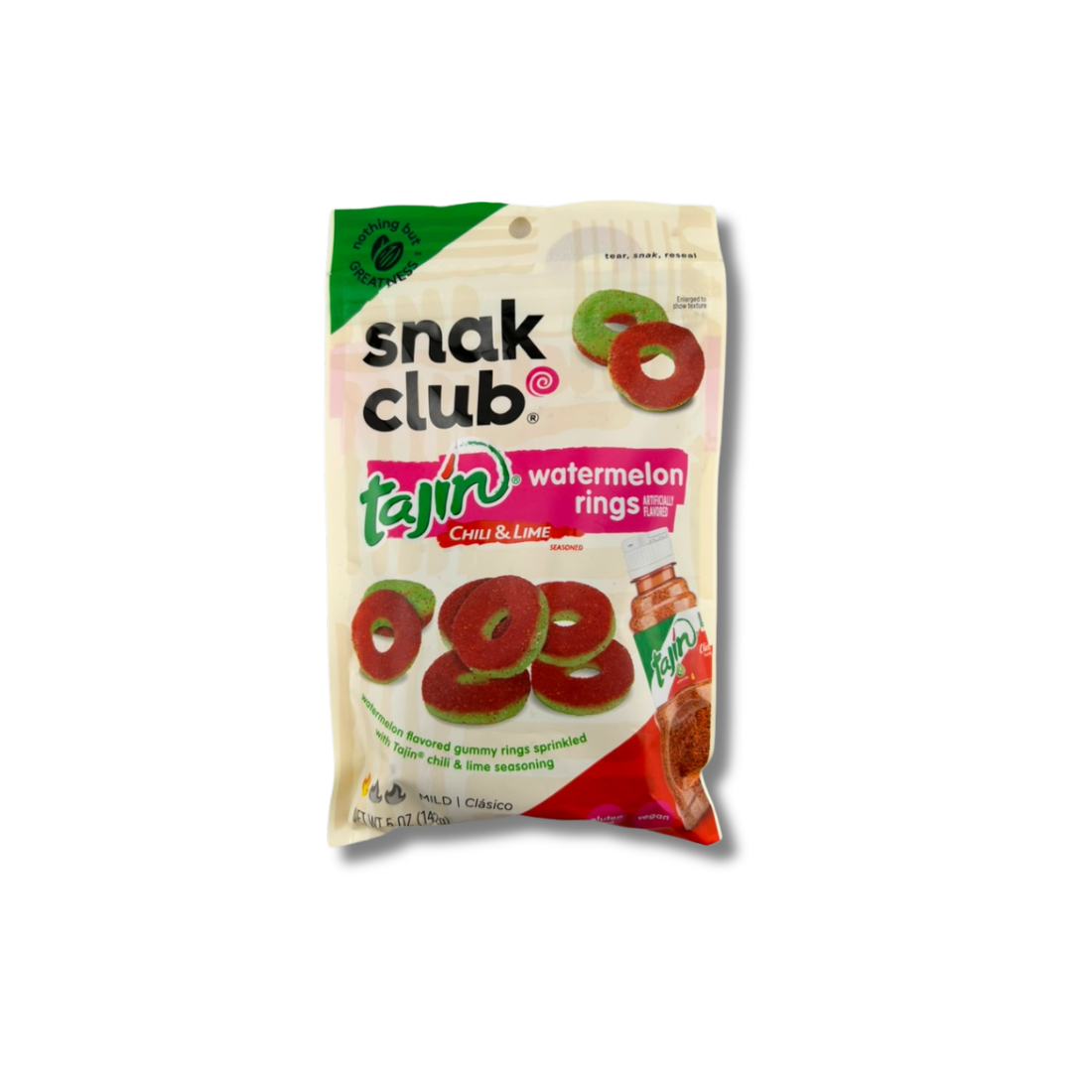 Snak Club watermelon rings 5 oz | 6 pack