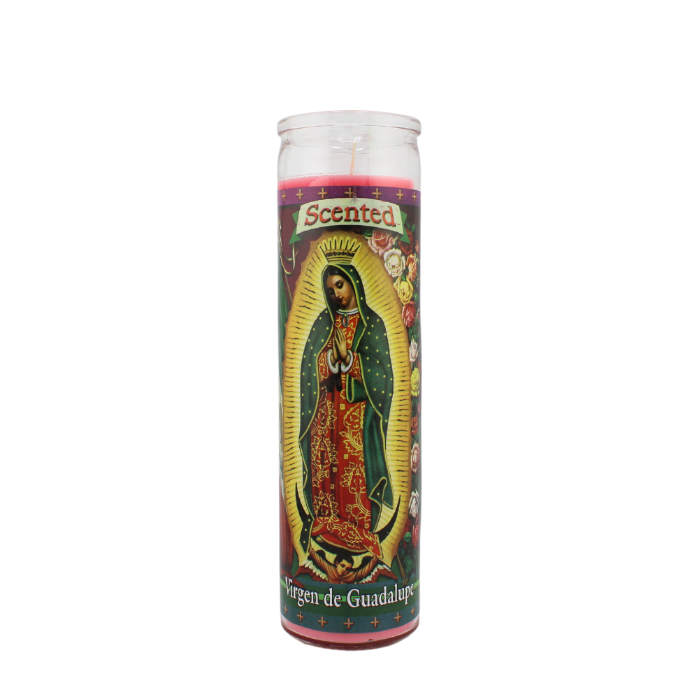 Virgen de Guadalupe (Red) Perfumed