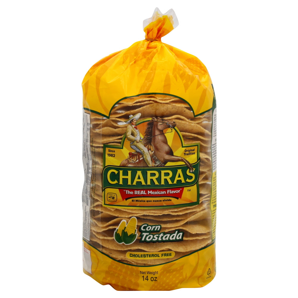 Tostados Charras (Amarillo) | Paquete de 15