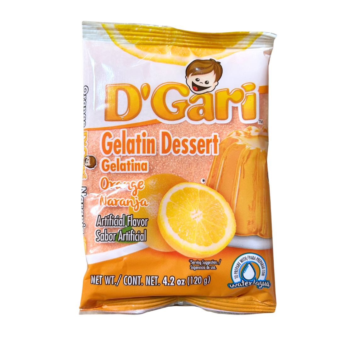 D'Gari Orange Gelatin | 24 Pack