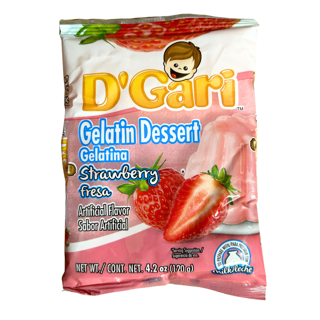 D'Gari Strawberry Gelatin | 24 Pack