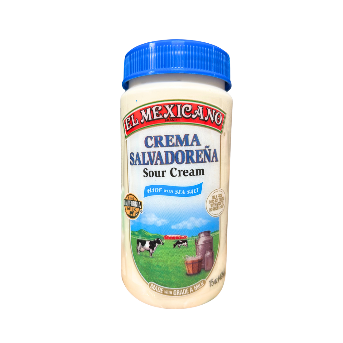 El Mexicano Crema Salvadorena 15oz | 12 Pack