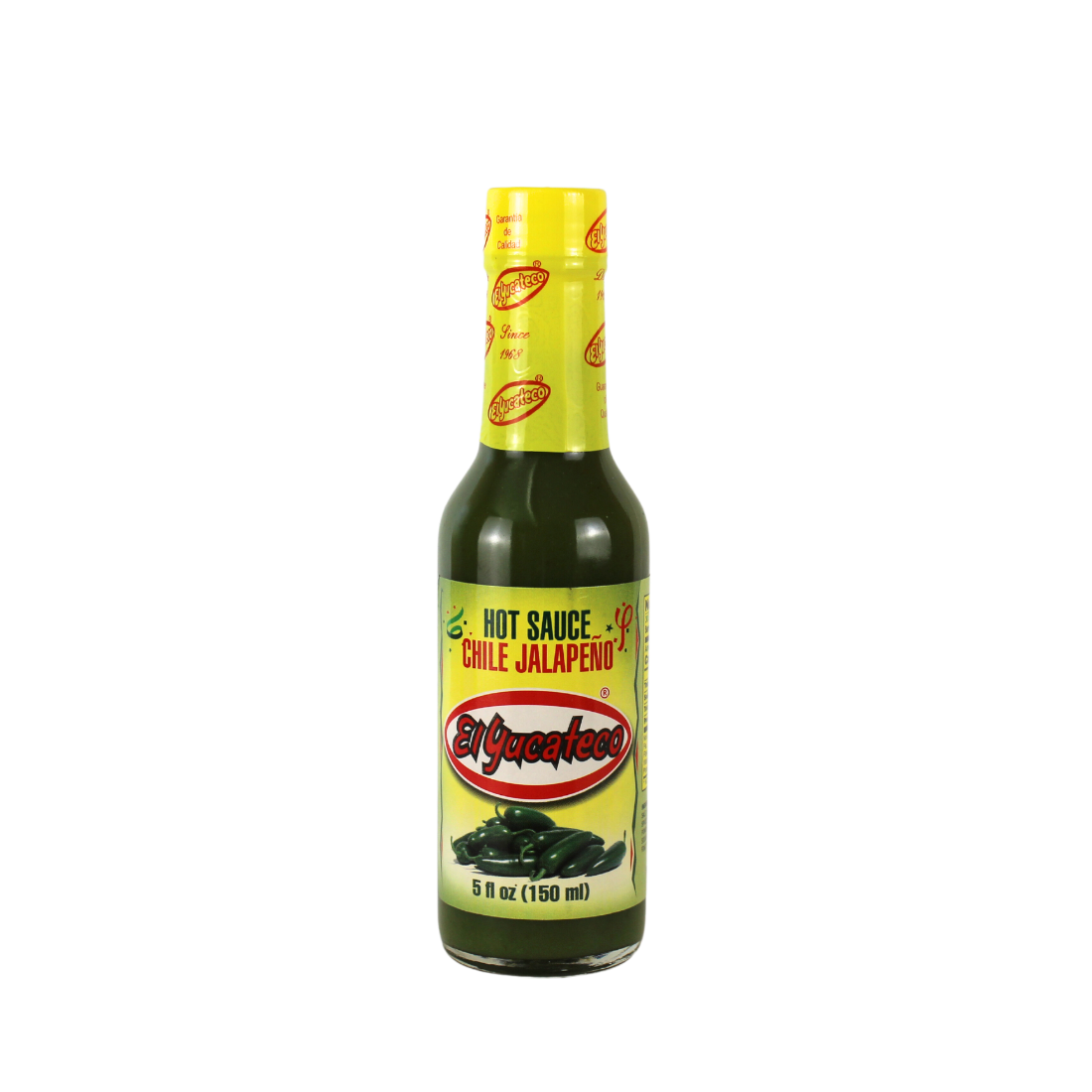 Yucateco Green Jalapeño Sauce 5oz | 12 Pack