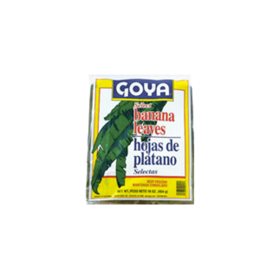 Goya Frozen Banana Leaves 16oz | 12 Pack