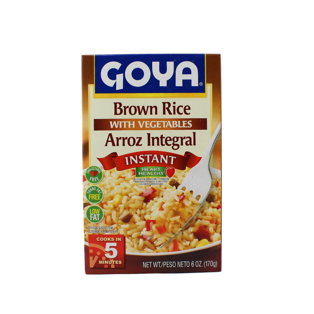 Goya Instant Brown Rice 6oz | 24 Pack