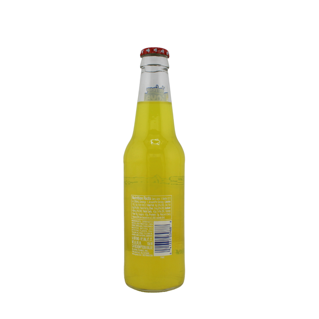 Goya Pineapple Soda 12oz | 24 Pack