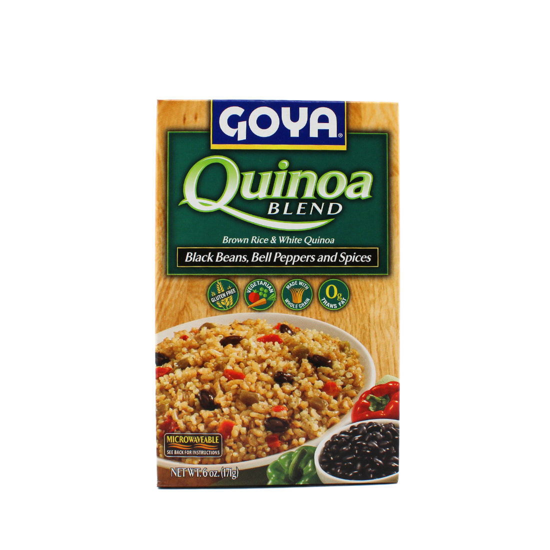 Goya Quinoa Blends Brown Rice, Black Beans