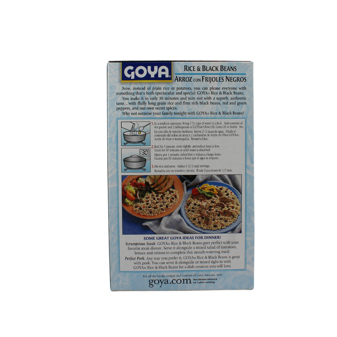 Goya Rice & Black Beans 7oz | 24 Pack