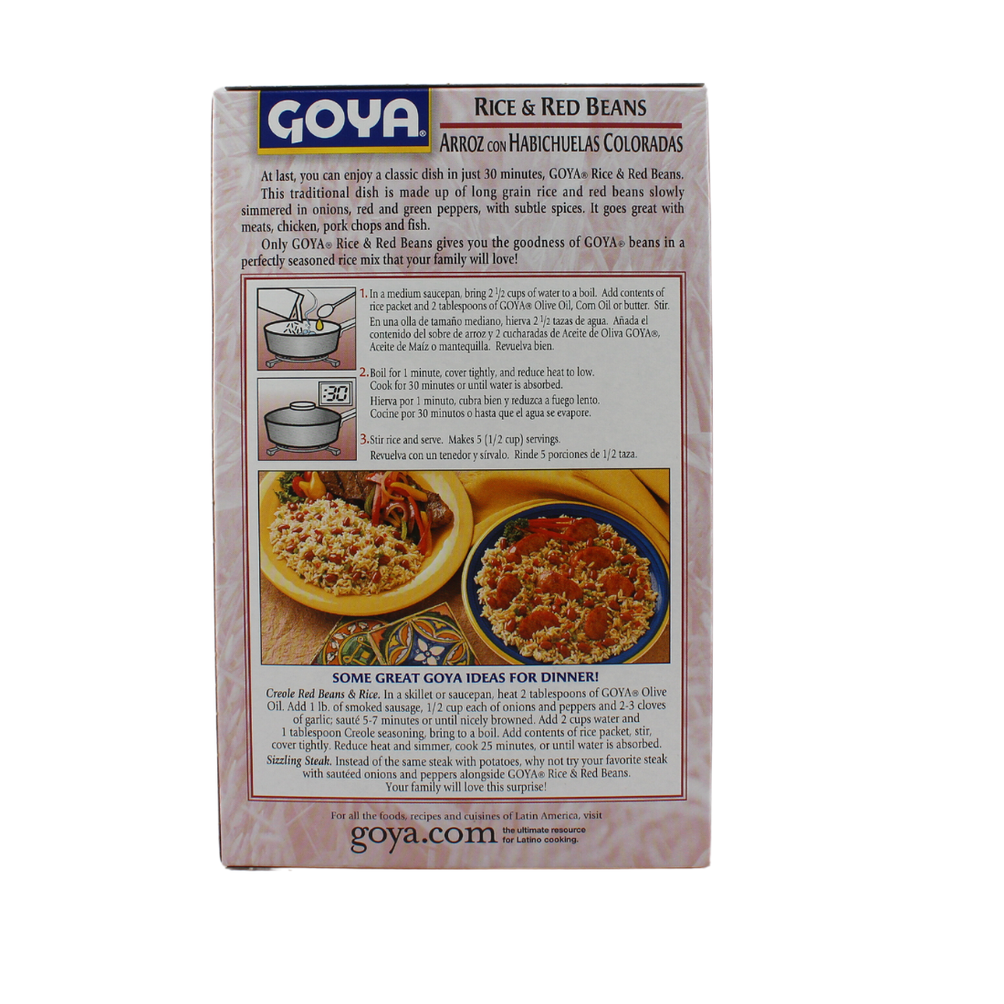 Goya Rice & Red Beans 7oz | 24 Pack