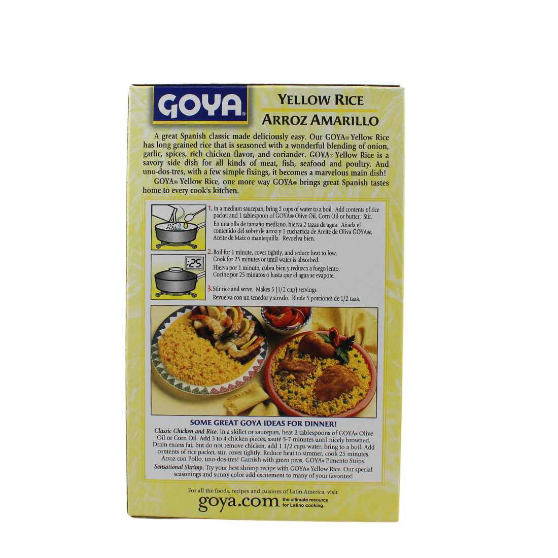 Goya Yellow Rice Mix 7oz | 24 Pack