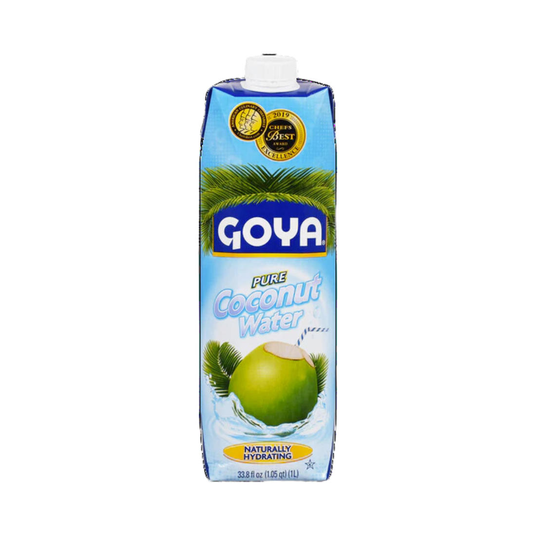 Goya Coconut Water 100% Pure 33.8oz | 12 Pack