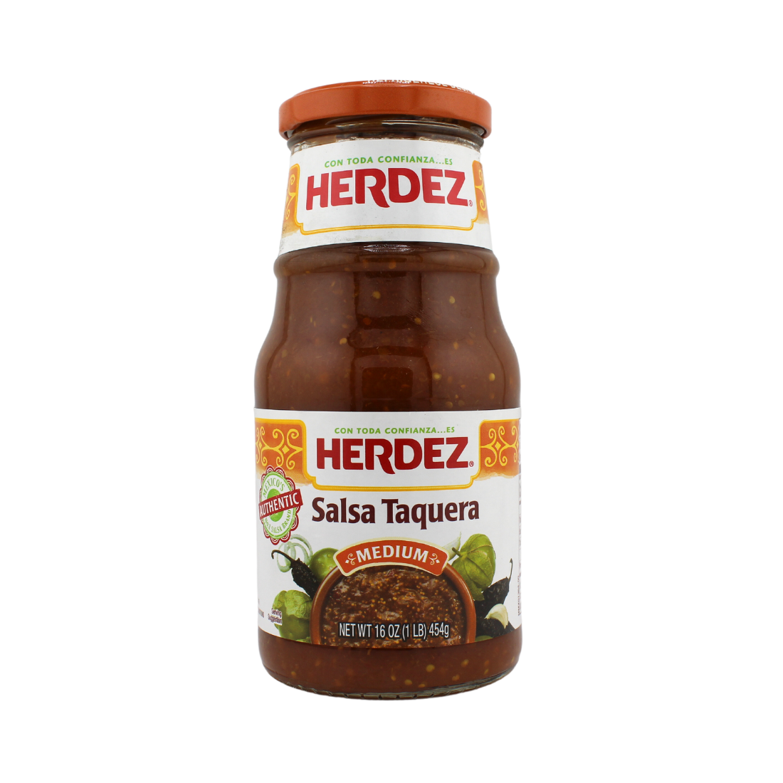 Herdez Salsa Taquera 16oz | 12 Pack