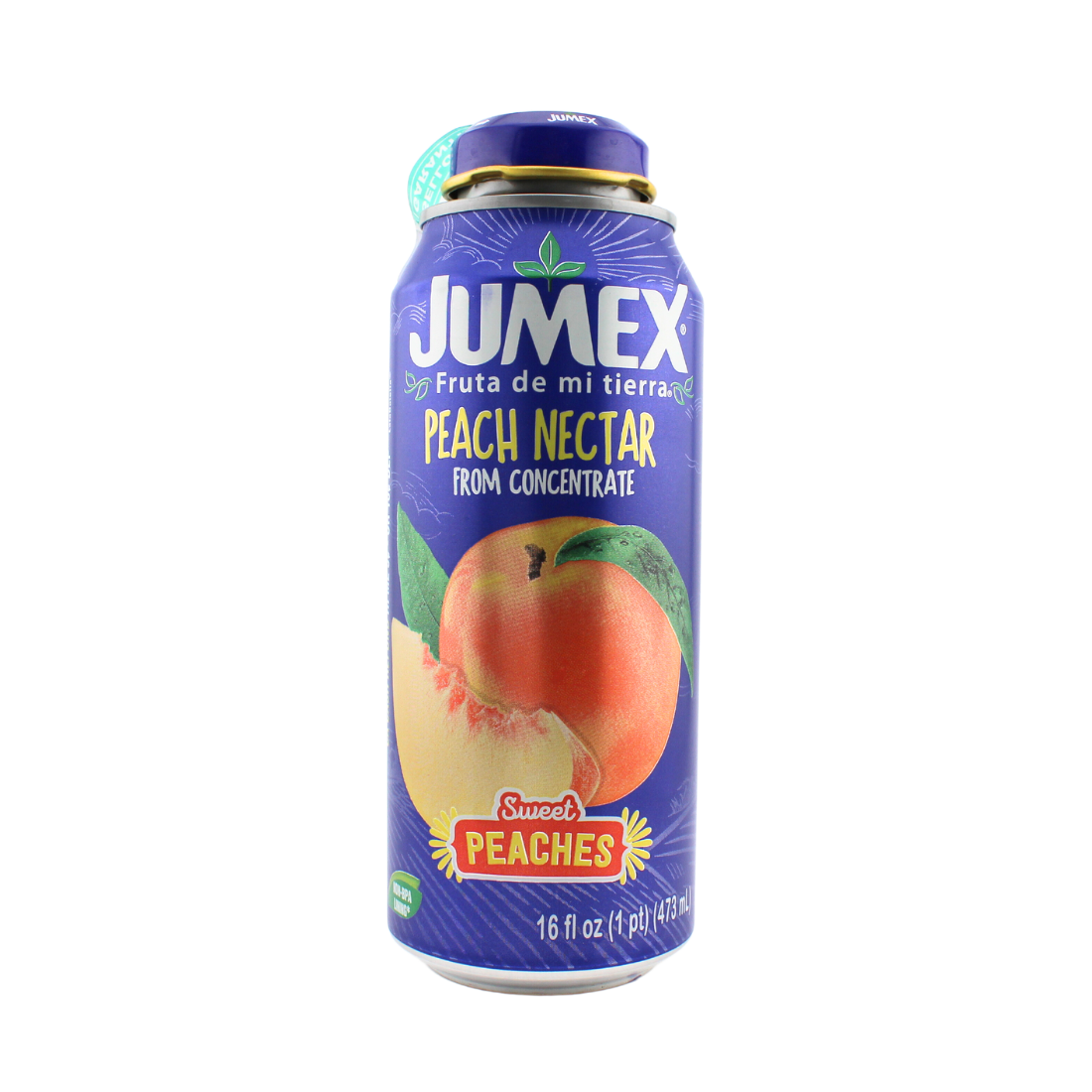 Jumex Can Bottle Peach (Lata-Botella) 16oz | 12 Pack