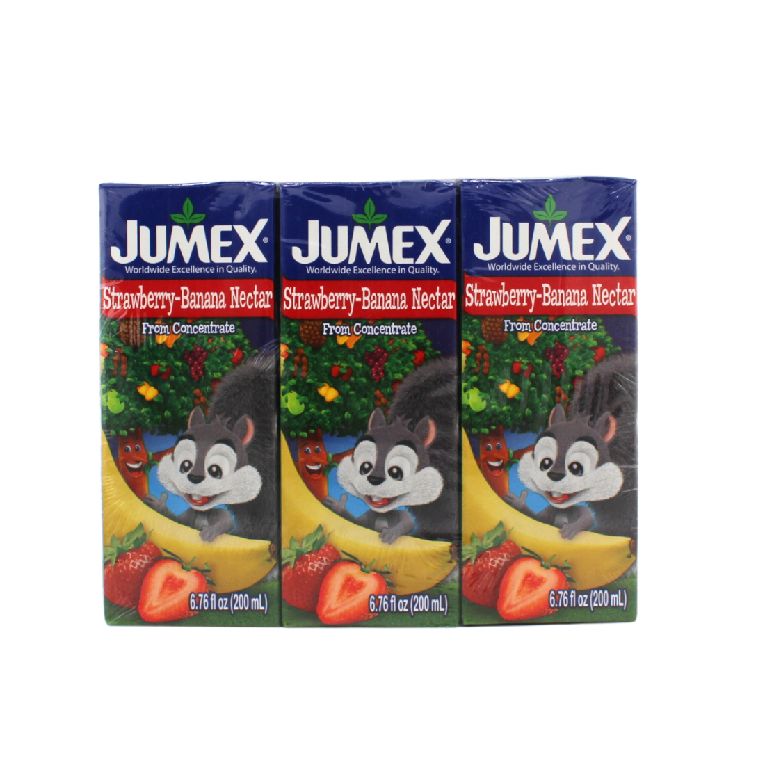 Jumex Mini Brik Strawberry/Banana 6.76oz | 24 Pack