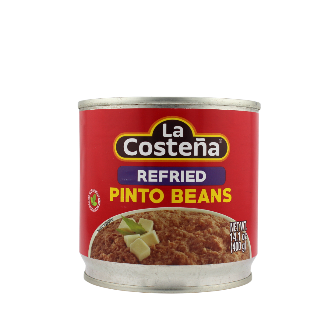 La Costeña Refried Pinto Beans 14.1oz | 12 pack