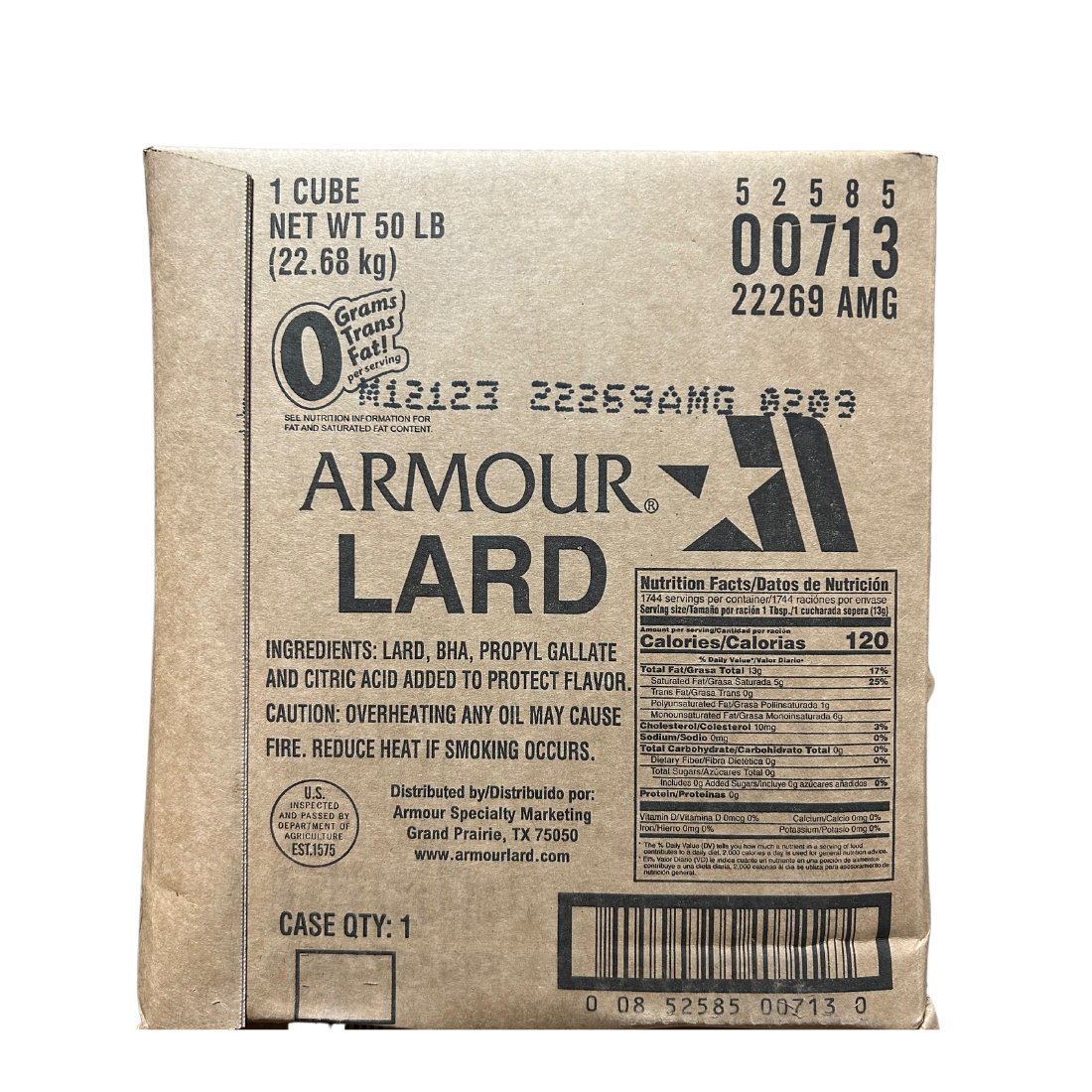 Armour Lard | 50 lb