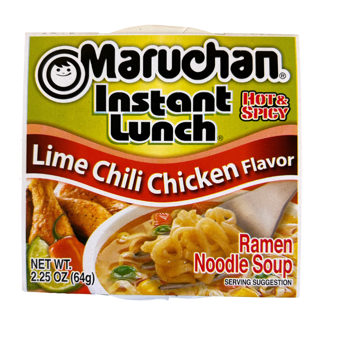 Maruchan Cup Lime Chili Chicken | 12 Pack