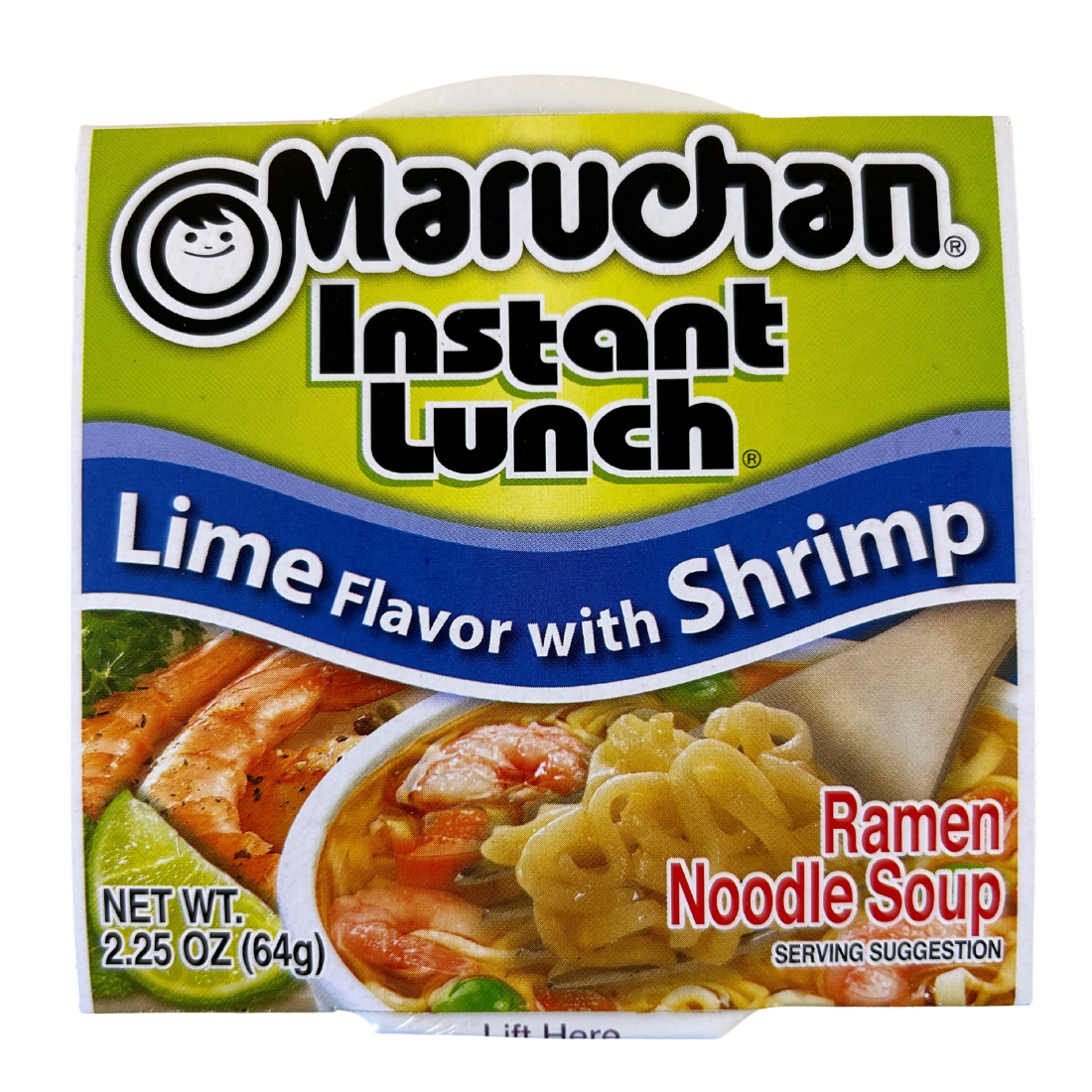 Maruchan Cup Lime Shrimp | 12 Pack