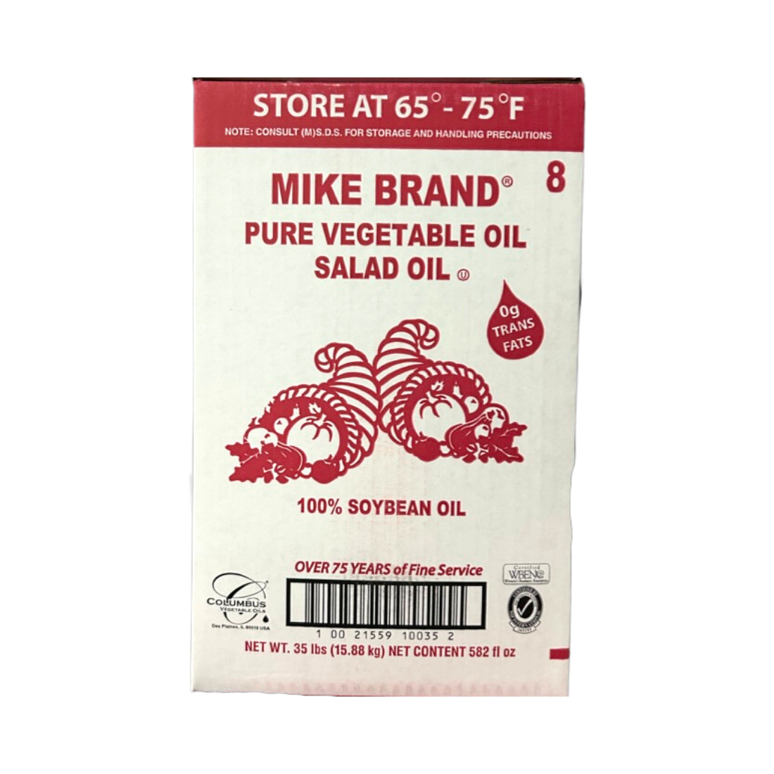 Mike's Brand Vegetable Oil 35lb
