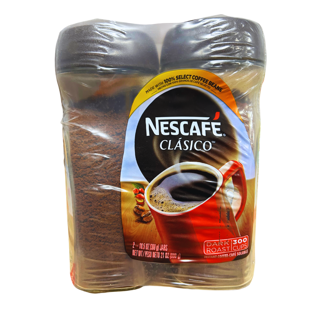 Nescafe' Clasico Instant Coffee 10.5oz | 8 Pack