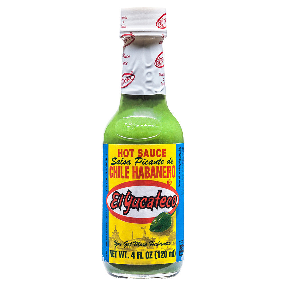 El Yucateco Green Habanero Sauce 4oz | 12 Pack