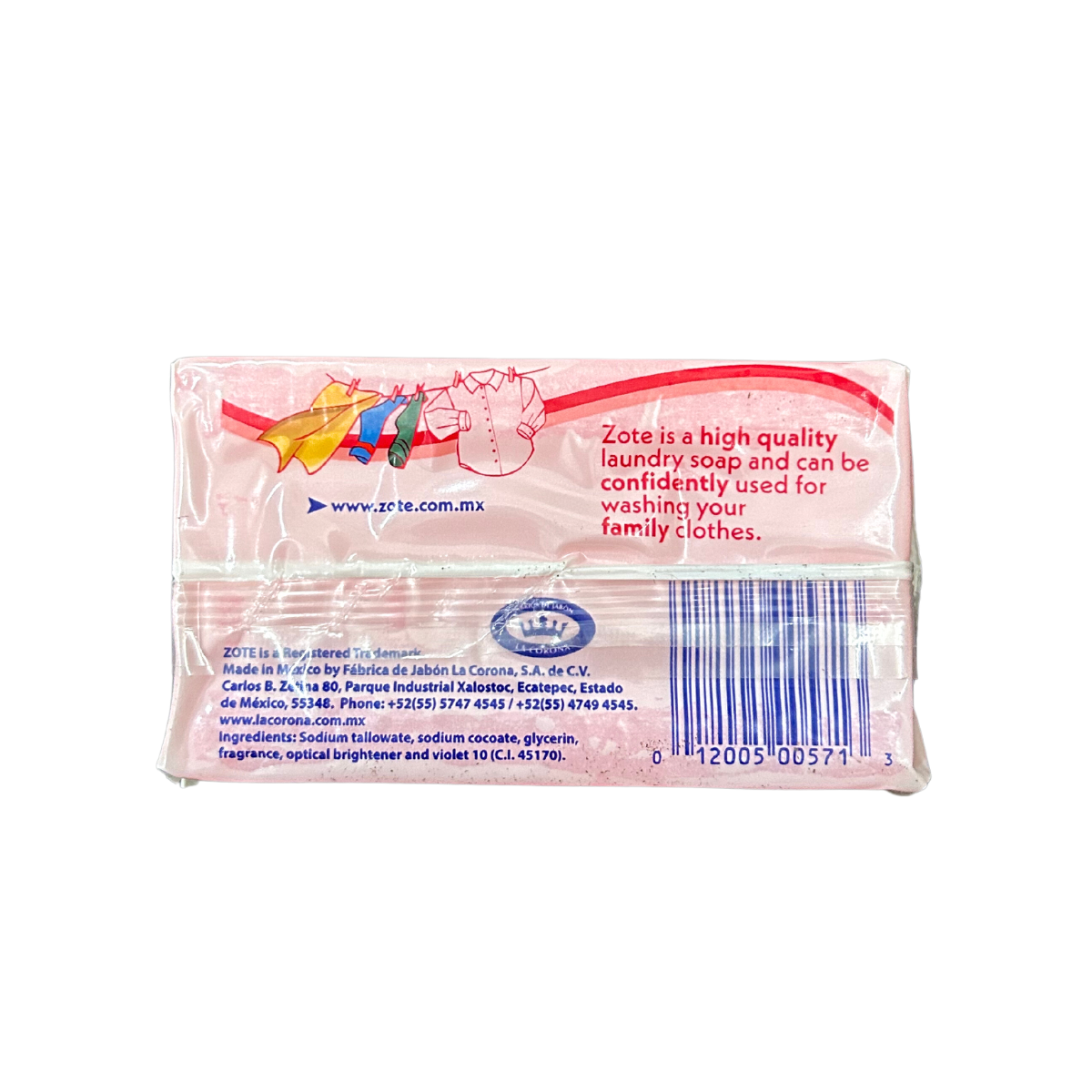 Zote Pink Laundry Bar Soap