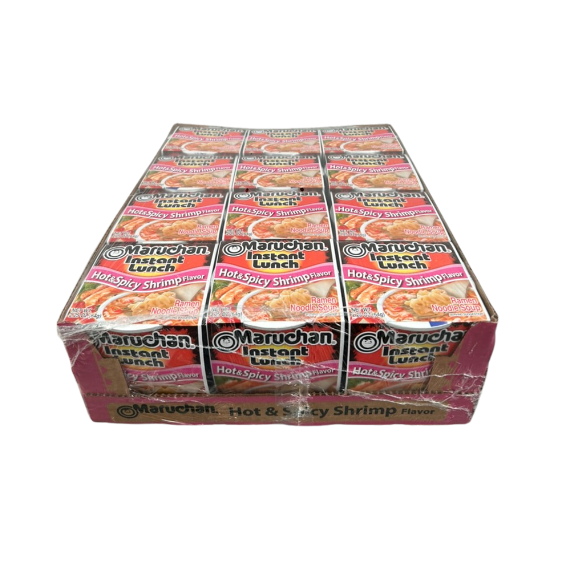 Maruchan Cup Hot & Spicy Shrimp | 12 pack