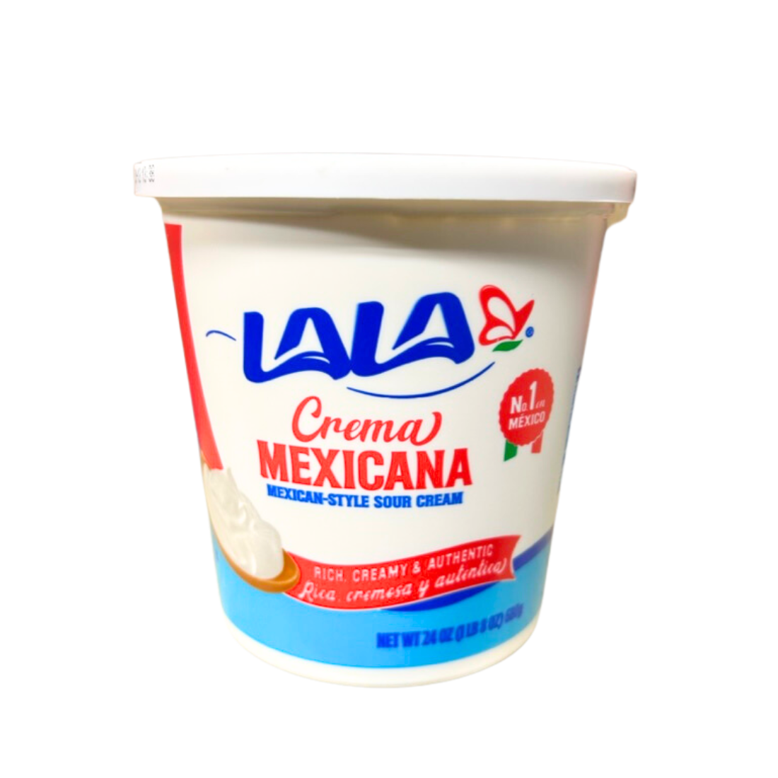 LaLa Food 24oz Sour Cream | 6 Pack