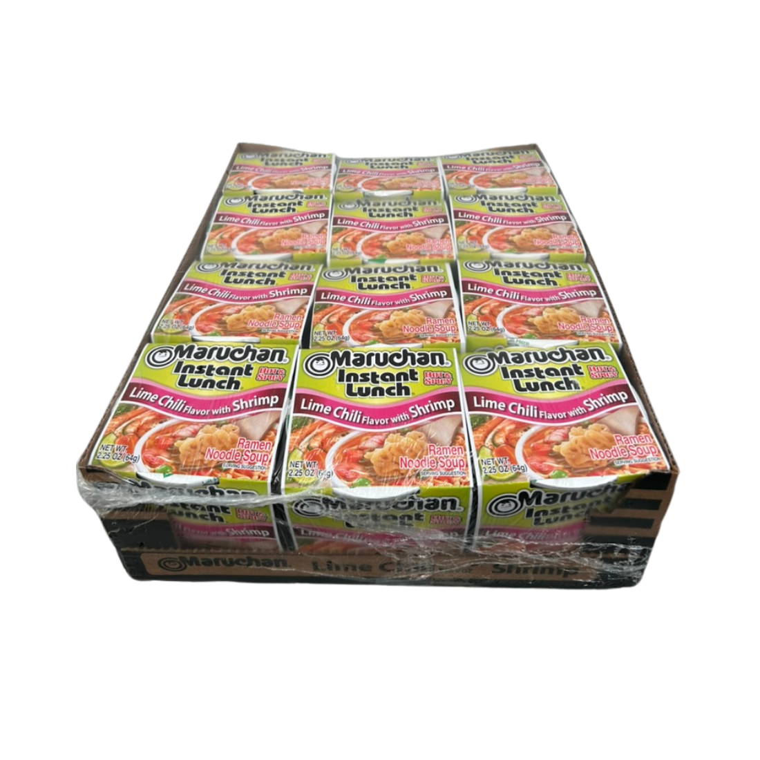 Maruchan Cup Lime/Chili Shrimp | 12 Pack