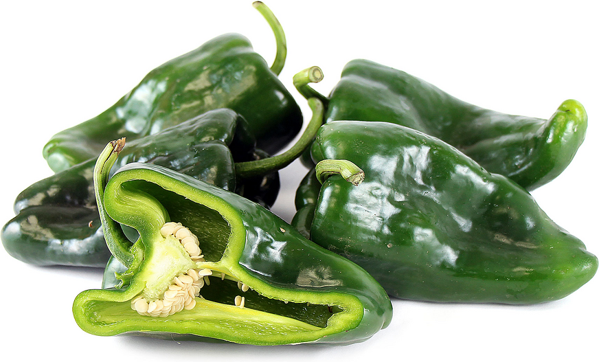 Bulk Poblano Peppers | 1/2 Bu Ctn