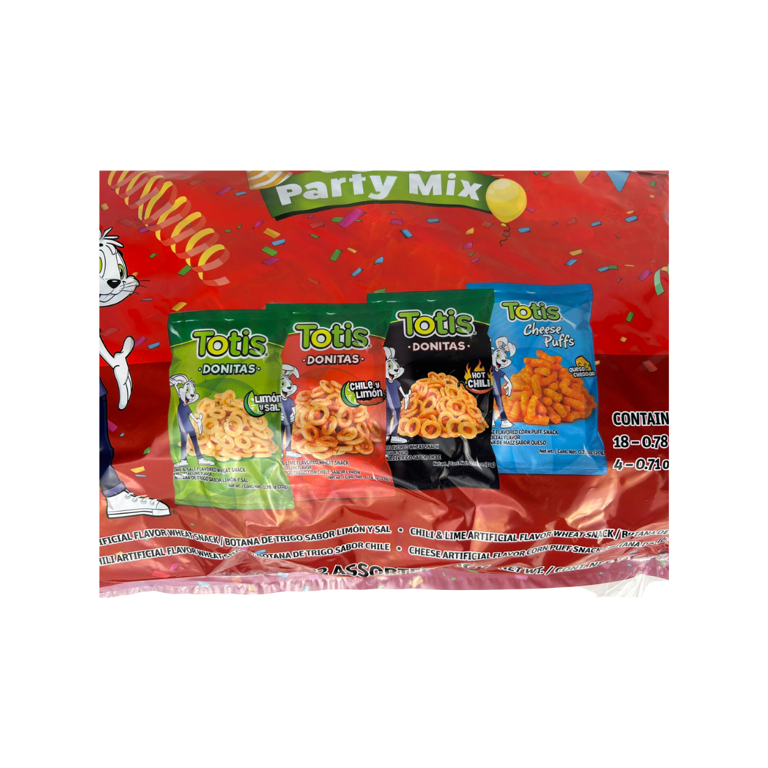 Totis Party Mix 22 pack